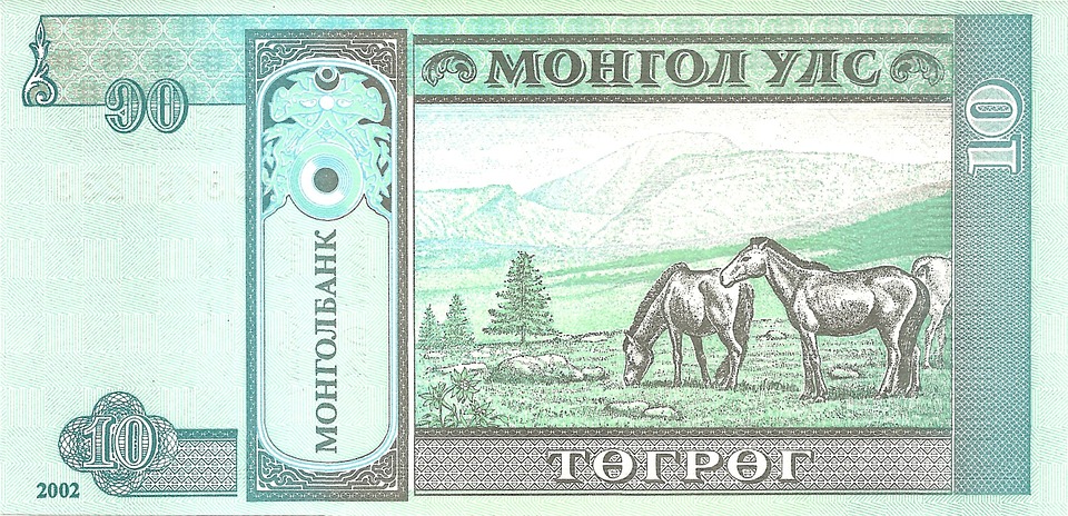 mongolské peníze
